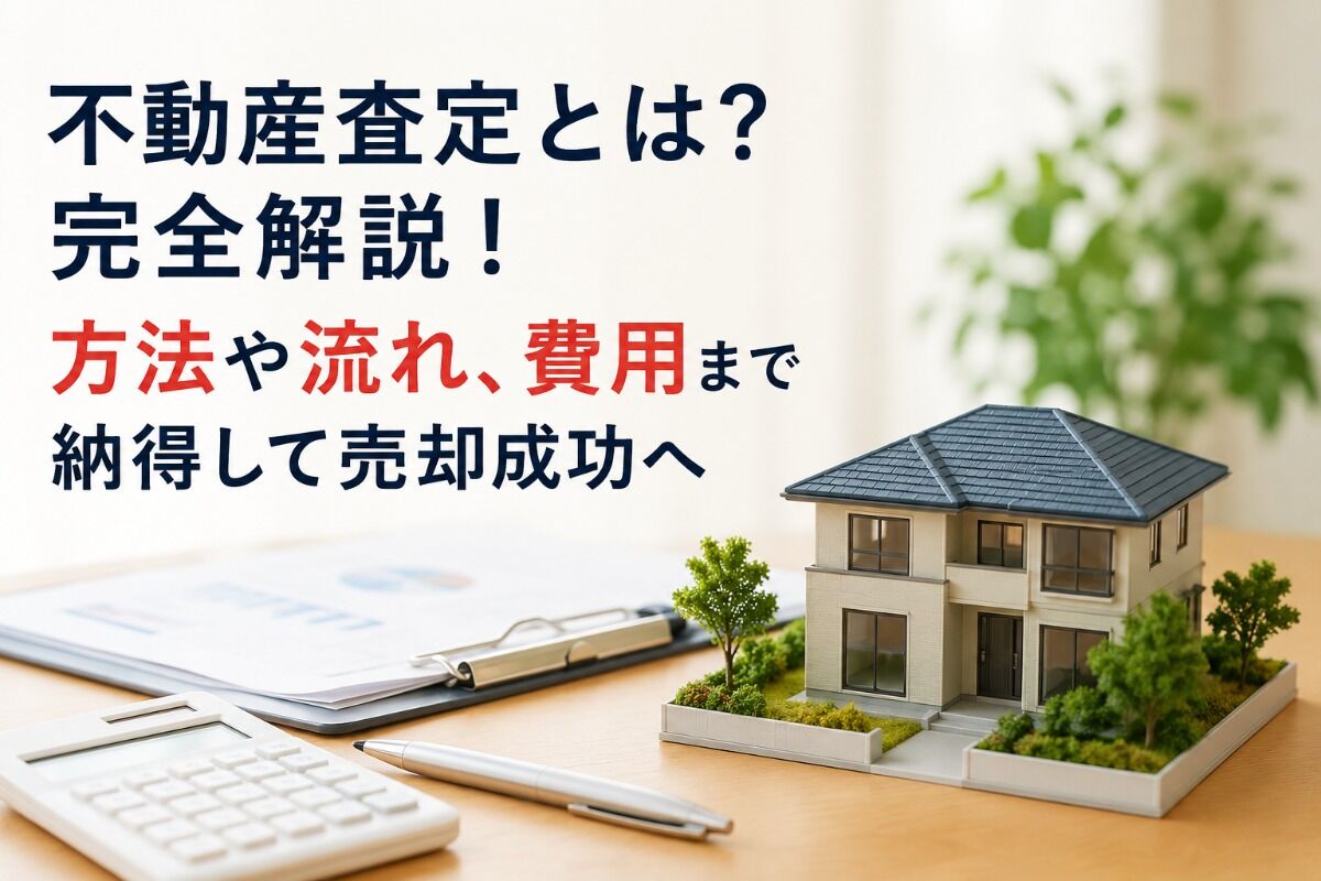 不動産査定とは？完全解説！方法や流れ、費用まで納得して売却成功へ