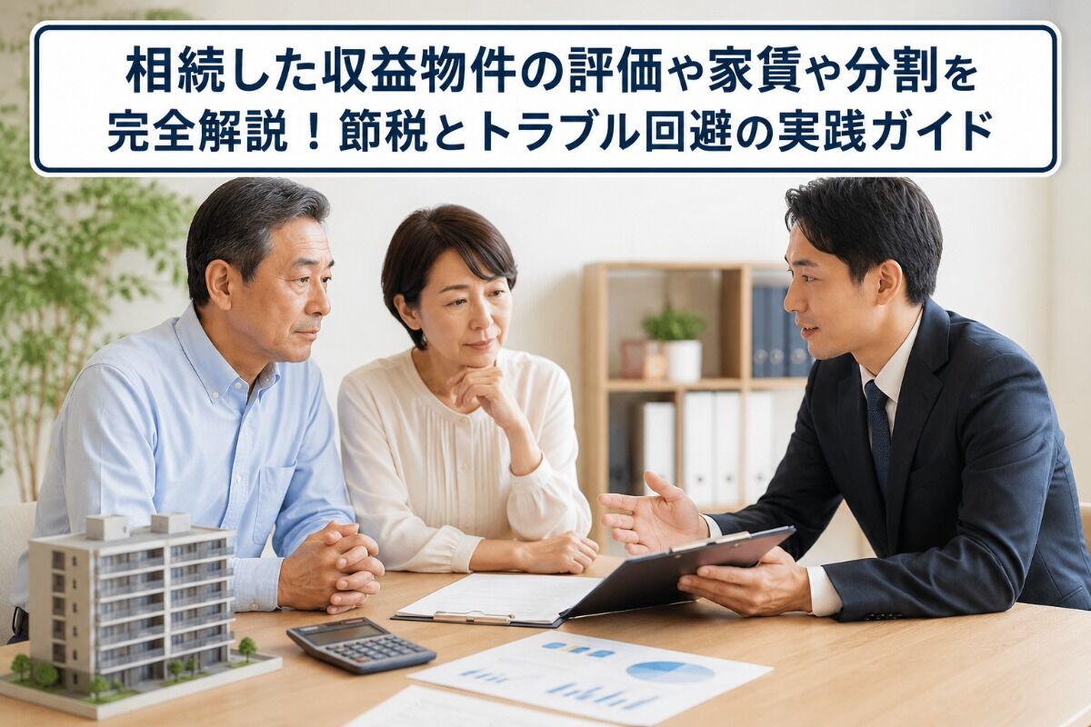 相続した収益物件の評価や家賃や分割を完全解説！節税とトラブル回避の実践ガイド
