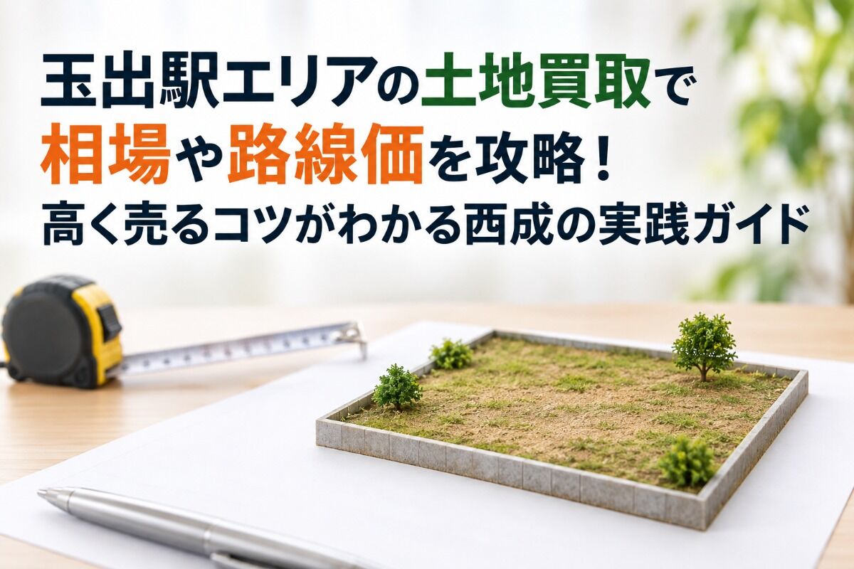 玉出駅エリアの土地買取で相場や路線価を攻略！高く売るコツがわかる西成の実践ガイド